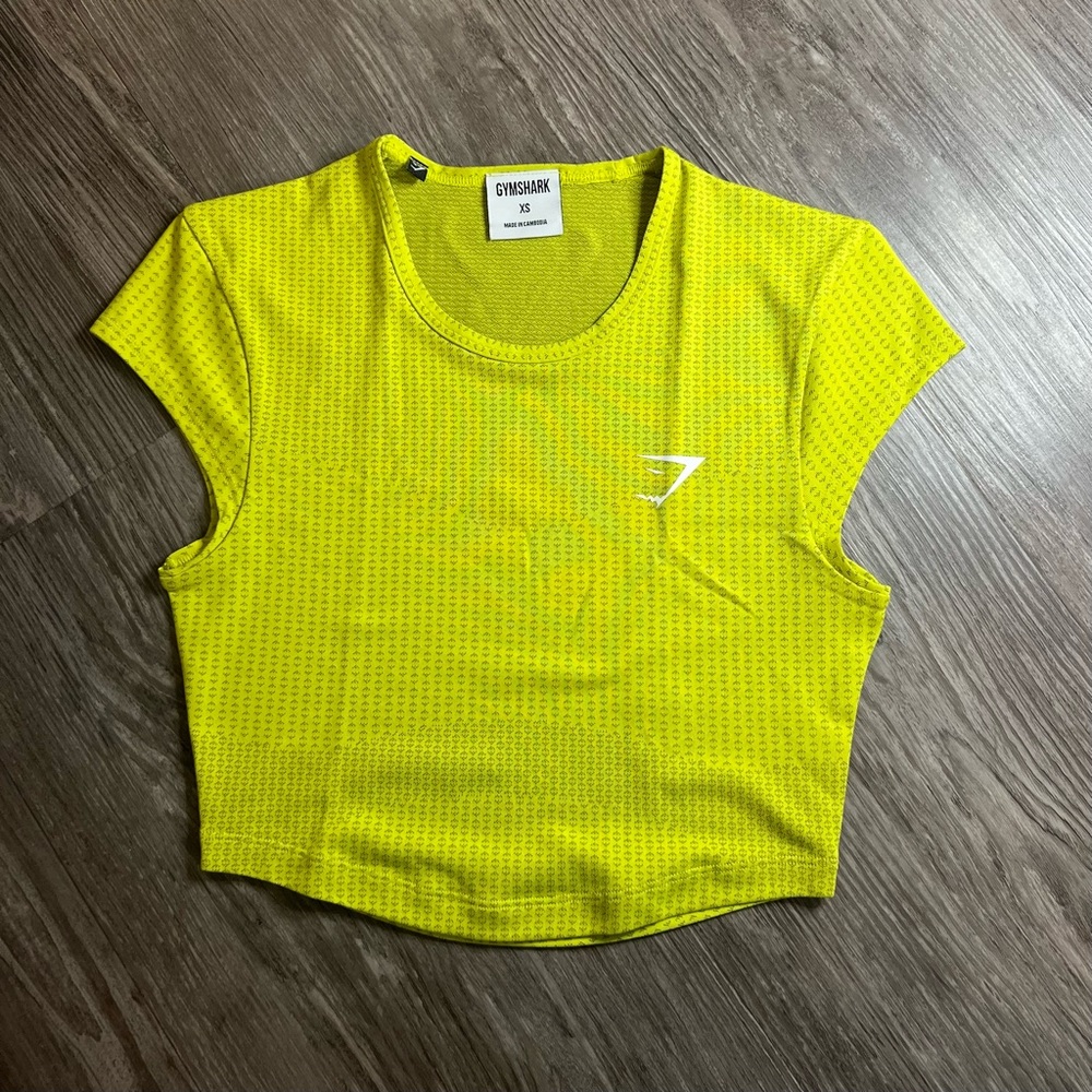 Gymshark fitted crop top